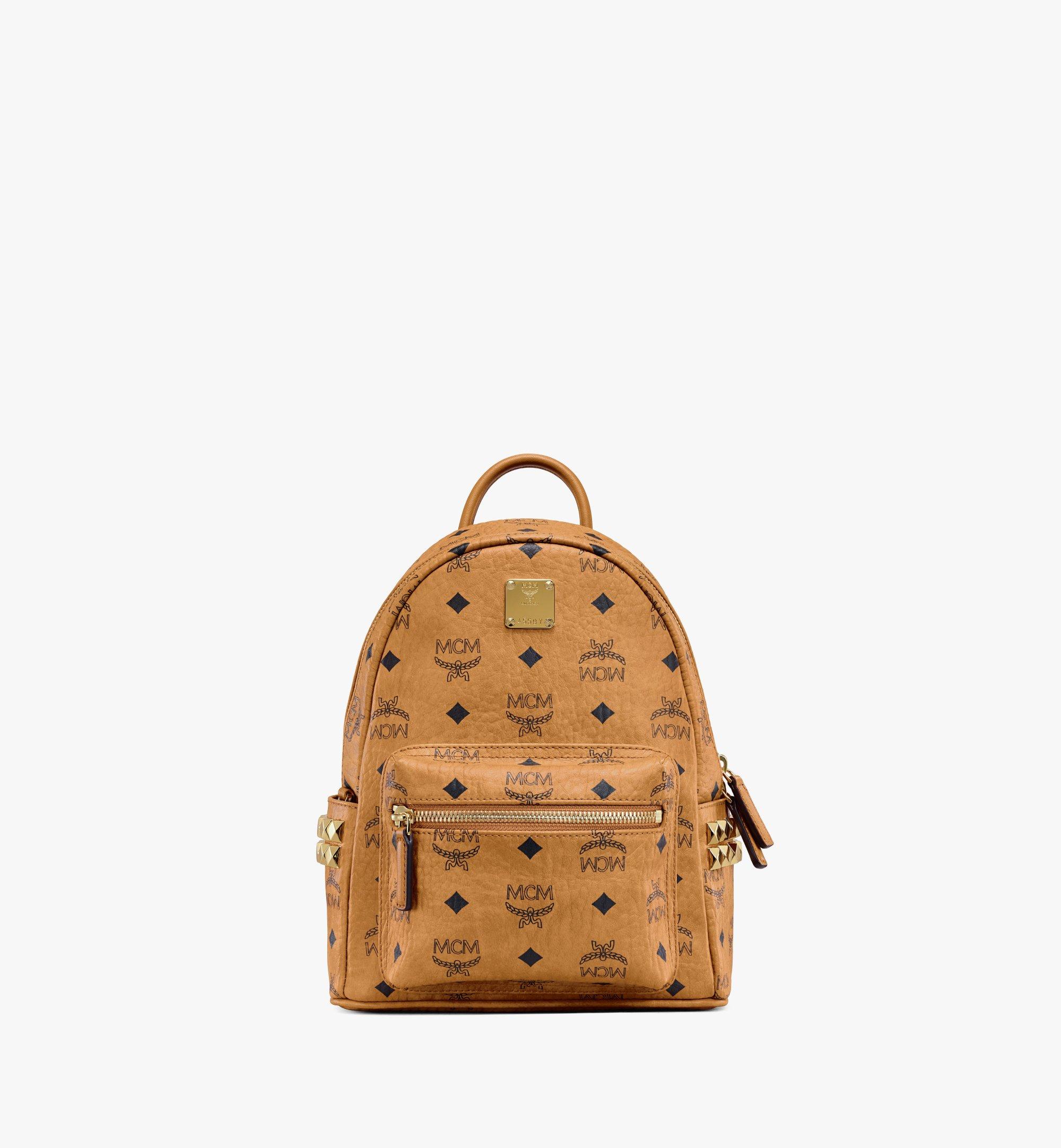 Mcm 2024 gold backpack